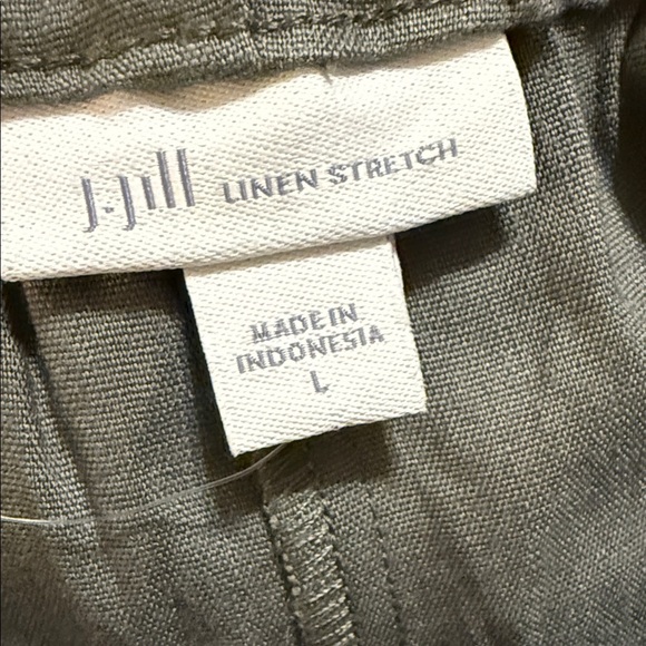 🌹𝐍𝐖𝐓-𝐉. 𝐉𝐈𝐋𝐋 𝐎𝐋𝐈𝐕𝐄 𝐂𝐀𝐑𝐀𝐖𝐀𝐘 𝐋𝐈𝐍𝐄𝐍 𝐒𝐓𝐑𝐄𝐓𝐂𝐇 𝐖𝐈𝐃𝐄 𝐋𝐄𝐆 𝐂𝐑𝐎𝐏 𝐏𝐀𝐍𝐓𝐒 - Picture 5 of 9